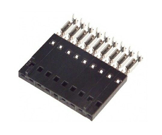 TE　Connectivity IDCコネクタ AMPMODU MTEシリーズ 9極 1列 メス 2.54mmピッチ 1セット（22個入） 5-103957-8 1セット(22個入)