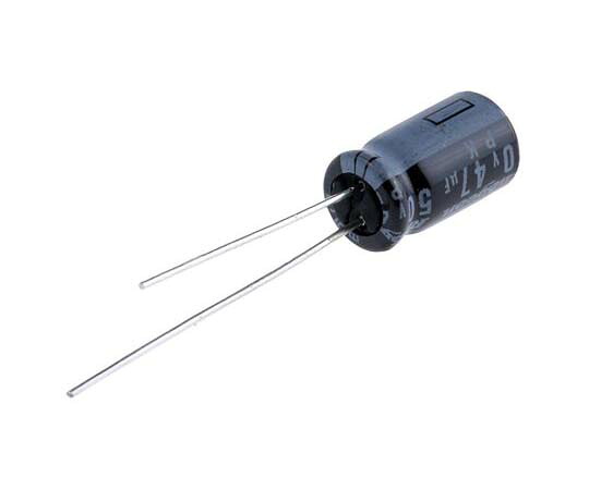 Ruby-con 電解コンデンサ 47μF 50V dc 1箱（2000個入） 50PK47MEFC6.3X11 1箱(2000個入)