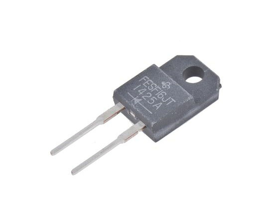 VISHAY 整流ダイオード 16A 600V スルーホール 2-Pin TO-220F シリコンジャンクション 1.5V 1セット（50個入） FESF16JT-E3/45 1セット(50個入)