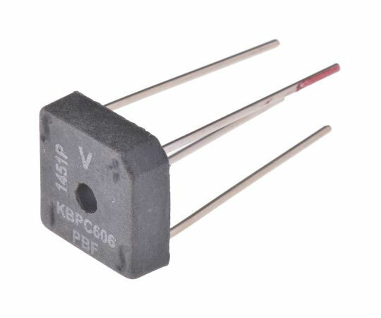 VISHAY 整流用 ブリッジダイオード 単相 6A 600V 4-Pin D 72 1箱（100個入） VS-KBPC606PBF 1箱(100個入)