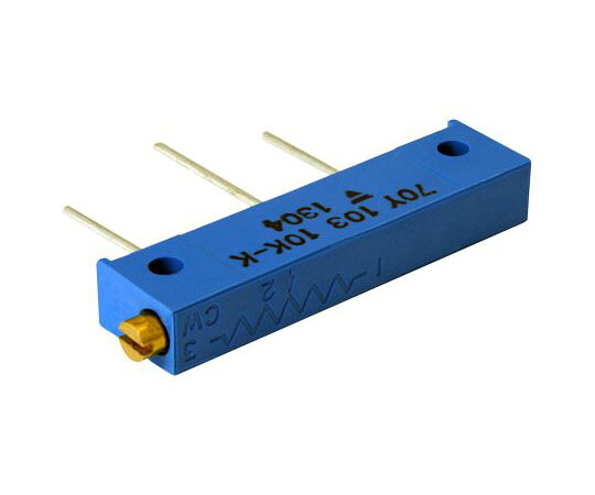 VISHAY 半固定抵抗器 10Ω 1W 側面調整 20 スルーホール 1箱(50個入) M70Y100KB25 1箱(50個入)