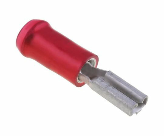 TE Connectivity ファストン端子 メス PIDG FASTON .250 シリーズ メス 2.79 x 0.51mm  22AWG to 15AWG 1箱（1000個入） 165565-1 1箱(1000個入)