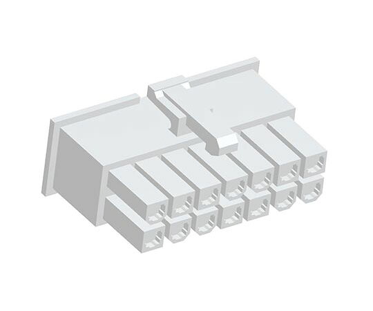 TE　Connectivity コネクタハウジング メス 14極 2列 4.2mm VAL-U-LOKシリーズ 1袋（500個入） 1-2296205-4 1袋(500個入)