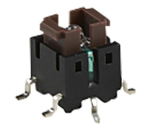 TE Connectivity タクタイルスイッチ 単極単投（SPST） 表面実装 モーメンタリ 6.1 x 6.1mm 1セット（450個入） FSMIJM63BR04 1セット(450個入)