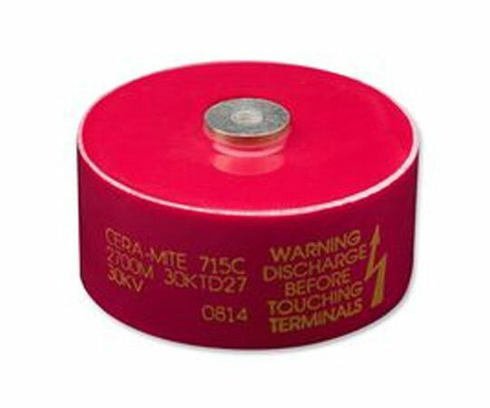 VISHAY セラミックコンデンサ 715C シリーズ 3.3nF 40kV dc 1箱（20個入） 715C40DKD33 1箱(20個入)