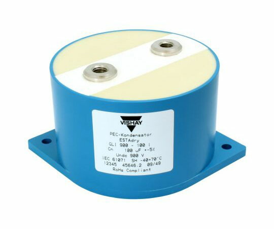 VISHAY 力率改善コンデンサ（PFC） 900V dc 100μF ±5％ 1箱（4個入） GLI 900-100 I 1箱(4個入)
