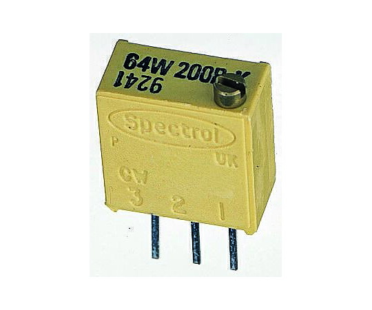 VISHAY 半くっ付ける持ちこたえる器 100Ω 0.5W 上っ側自然調整 19 （明かり的）、22 （機械類的） スルー広座敷 1箱（200個入） M64W101KB40 1箱(200個入) 医薬品・コンタクト・介護-治療機器
