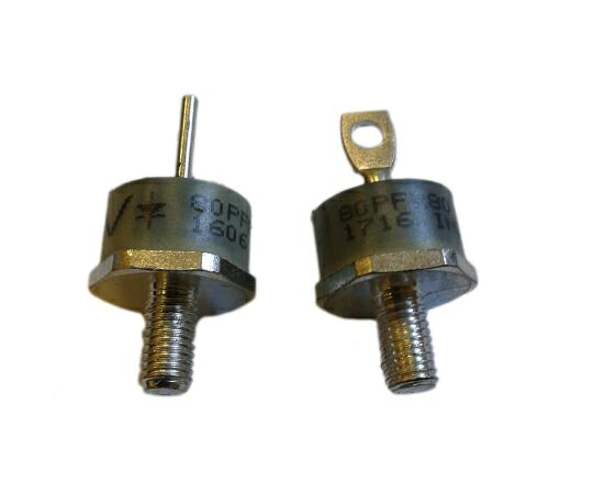 VISHAY 整流半導体ダイオード スタッドカソード 80A 800V スタッド 2-Pin DO-2013AB 1袋（100個入） VS-80PF80W 1袋(100個入) 治療機器-その他