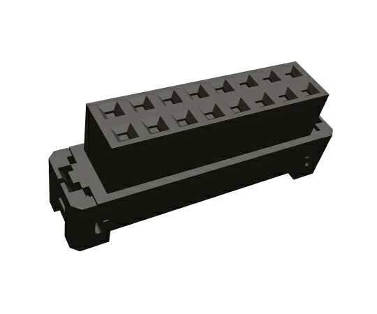 TE　Connectivity IDCコネクタ AMP-LATCHシリーズ 16極 2列 メス 2mmピッチ 1セット（60個入） 2-111626-5 1セット(60個入)
