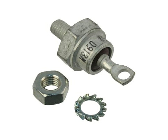 VISHAY 整流ダイオード スタッドカソード 40A 600V ねじ取り付け 2-Pin DO-5 1袋（100個入） VS-40HF60 1袋(100個入)