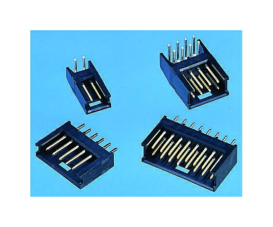 TE　Connectivity 基板接続用ヘッダ アンプモジュール 8極 2.54mm 1列 ライトアングル 1箱（500個入） 280380-2 1箱(500個入)