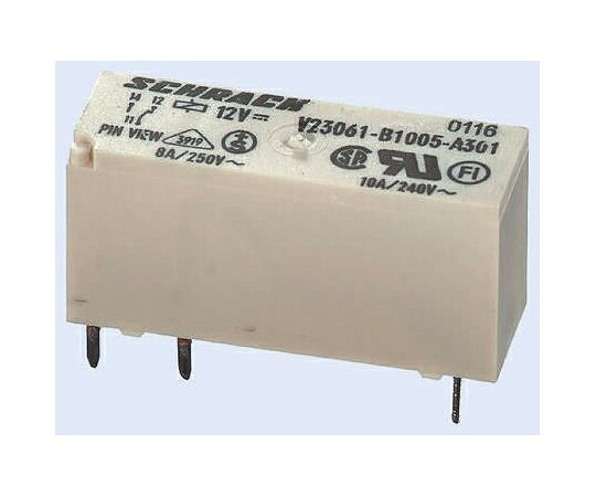 TE　Connectivity リレー 24V dc 1c接点 8 A 基板実装 1セット（20個入） V23061B1007A301 1セット(20個入)
