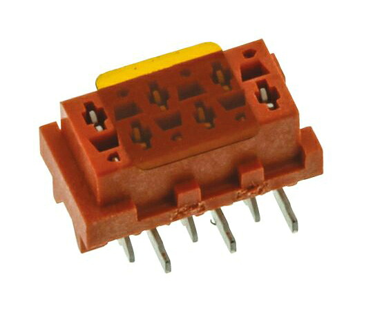 TE　Connectivity 基板接続用ソケット Micro-Match シリーズ 1.27mm 6 極 2 列 ストレート 表面実装 1セット（900個入） 7-188275-6 1セット(900個入)