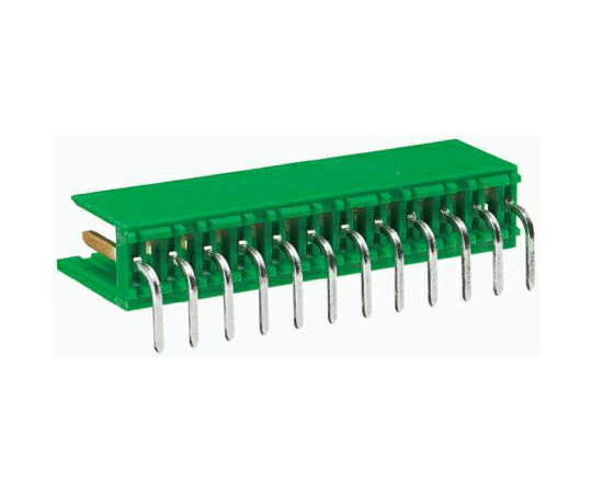 TE　Connectivity 基板接続用ヘッダ アンプモジュール 6極 3.96mm 1列 ライトアングル 1袋（10個入） 280617-2 1袋(10個入)