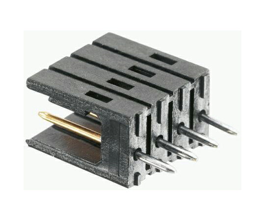 TE　Connectivity 基板接続用ヘッダ アンプモジュール 5極 2.54mm 1列 ライトアングル 1箱（250個入） 826468-5 1箱(250個入)