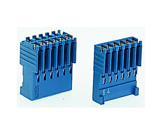 TE　Connectivity コネクタハウジング メス 6極 2列 2.54mm アンプモジュール 1袋（500個入） 281792-3 1袋(500個入)