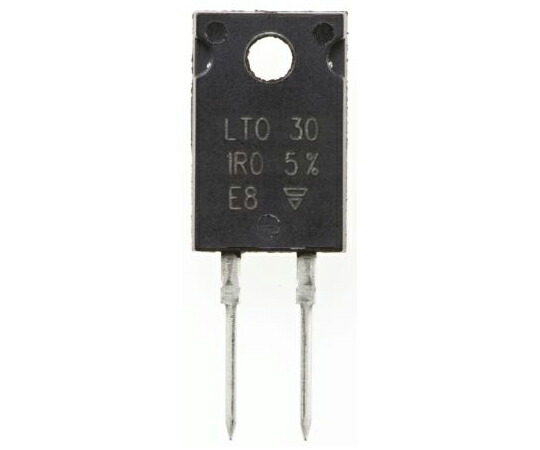 VISHAY 電力用抵抗器 LTO30シリーズ 1Ω 30W ±5％ 1セット（50個入） LTO030F1R000JTE3 1セット(50個入)