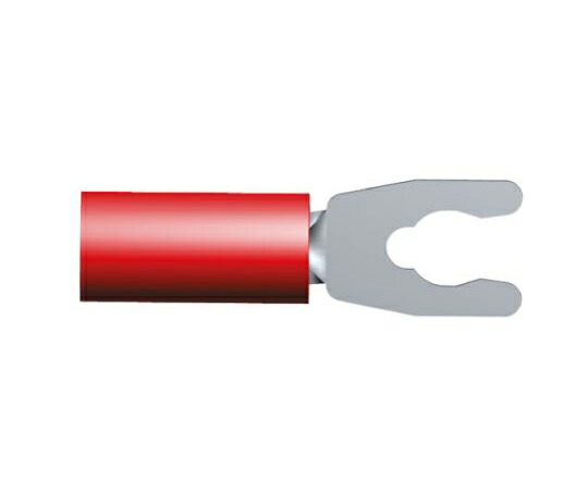 TE Connectivity Y形圧着端子 スタッドサイズ M3.5 （#6） 赤 0.26 → 1.65mm2 22AWG to 16AWG 1セット（5000個入） 52929-1 1セット(5000個入)