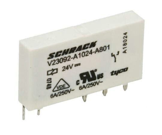 TE Connectivity リレー 48V dc 1c接点 6 A 基板実装 1セット(20個入) V23092A1048A301 1セット(20個入)