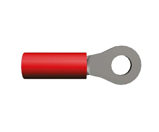 TE　Connectivity 絶縁 丸形圧着端子 PIDGシリーズ スタッド径：M3.5 赤 22AWG to 16AWG 1袋（50個入） 36152 1袋(50個入)