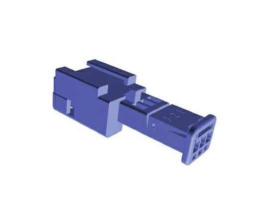TE Connectivity 自動車用コネクタ Micro Quadlock Systemシリーズ 3極 オス 青 ケーブルマウント 1箱（1500個入） 953698-3 1箱(1500個入)