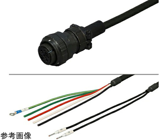 ダイヤトレンド オムロン対応ブレーキ付き動力ケーブル DSVPWOM-CA1EB 可動（シールド付）25m DSVPWOM-CA1EB-025-E 1本