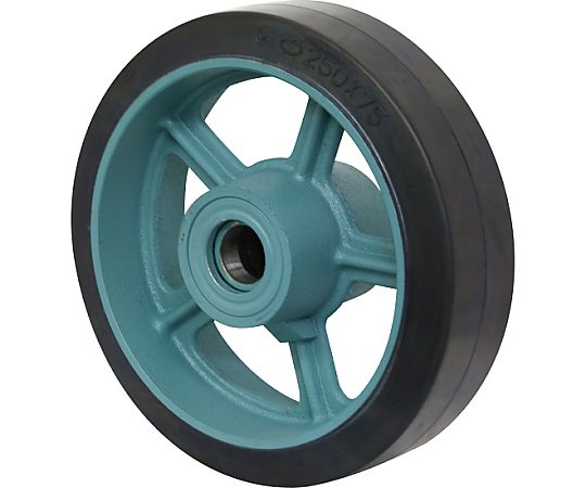 岡本工機 ダクタイル製芯金拷問台 E（天然ゴム・ベアリング入り口・入口）200×65粍 E200-65 1個