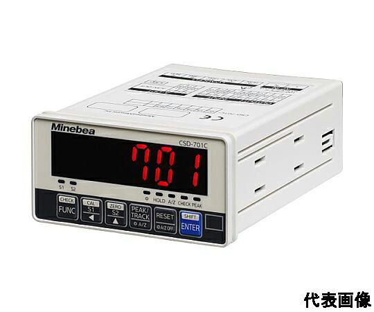 ミネベアミツミ デジタル命令すること計|デジタル表示計器 CSD-701Cつづき物 AC100～240V（標準尺度） CSD-701C-74 1個 治療機器-医薬品・コンタクト・介護