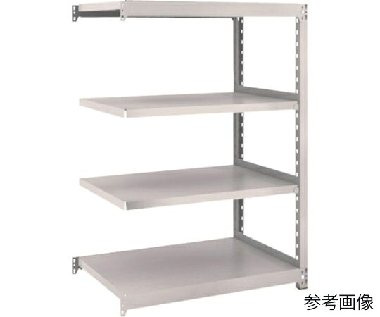 トラスコ中山 スチールラック M2型軽中量棚 860×880×H1200 4段 連結 M2-4394B 1セット 27,877円