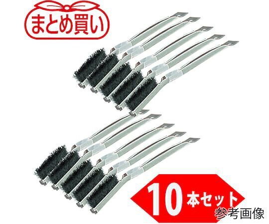 トラスコ中山 まとめ買い 金柄ブラシ 鋼線（10本入） TB-2020-10P 1箱(10本入) 4,780円