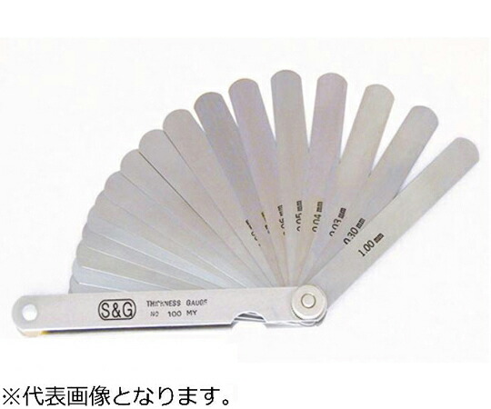 シム＆ゲージ SUS シクネスゲージ S-150MX 1仕掛ける その他-治療機器