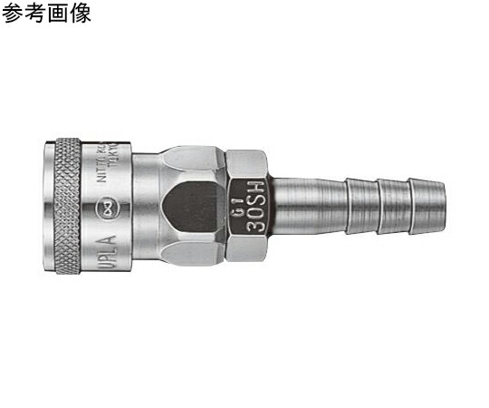 日東工器 ハイカプラ（ソケット）ステンレス鋼 FKM 3/4ホース取付用 600SH SUS FKM 1個