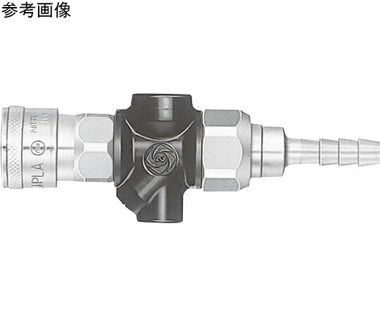 日東工器 ダスタカプラ DCS-30PH 鋼鉄（クロムめっき）NBR 3/8ホース取付用 DCS-30PH STEEL NBR 1個