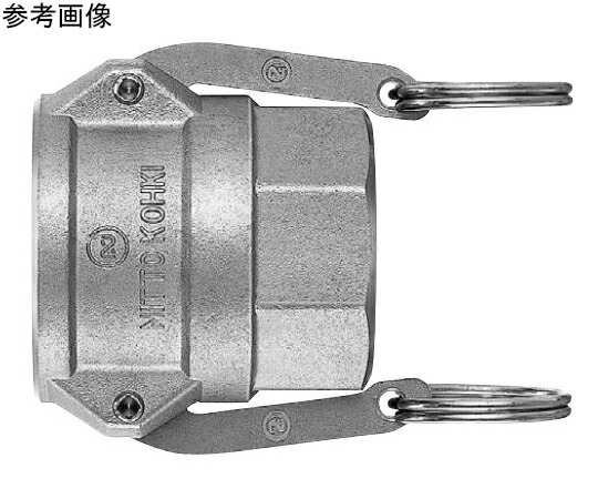 日東工器 レバーロックカプラ（ソケット）銅アロイ NBR R2 1/2インチオネジ初っ切り用 LD-20TSF BR NBR 1個