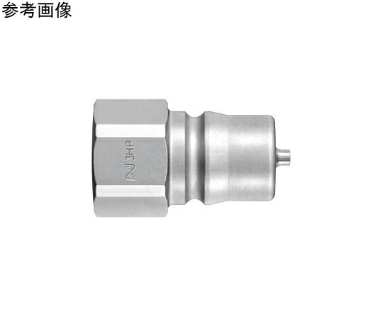 日東工器 HSPカプラ（繋ぎ）風変わり鋼（Ｎｉめっき）NBR R1 1/4オネジ打っ付け用 10HP STEEL NBR 1個 治療機器-その他-医薬品・コンタクト・介護