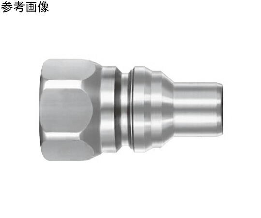 日東工器 HSUカプラ（繋ぎ）ステンレス鋼鋼 HNBR R3/4オネジ初っ切り用 HSU-6P SUS HNBR 1個