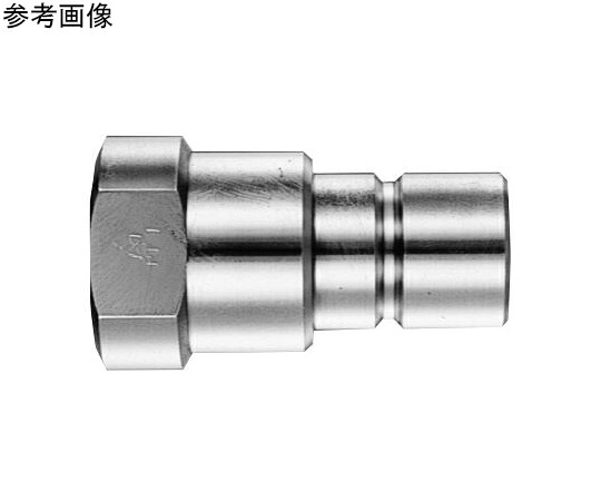 日東工器 S210カプラ（繋ぎ）ステンレス鋼鋼 FKM R1/2オネジ初っ切り用 S210-4P SUS FKM 1個