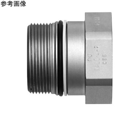 日東工器 マルチカプラMALC-HSP型（プラグ）STEEL 単体オネジM24×1.5 MALC-3HP STEEL FKM 1個