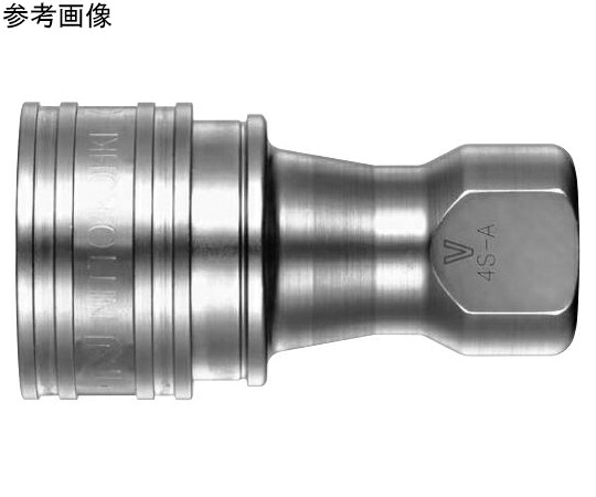 日東工器 SP-Vカプラ（ソケット）真ちゅう CR R3/4オネジ初っ切り用 6S-V-A BRASS CR 1個