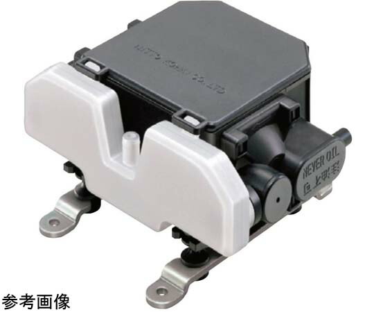 日東工器 ダイアフラムポンプ コンプレッサ・無意味さ揚水機兼用 -18.7～18kPa 10L/時間 AC100V駆動動力 50/60サイクル兼用 ダイアフラム遣りくち VCつづき物 VC0101-A1 1台