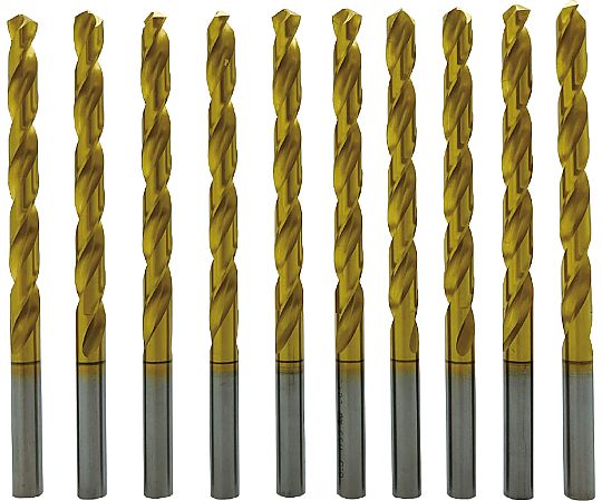 SIGNET TiNコート ストレートドリル シャンク径5.5mm 10本パック 57361 1パック(10本入)