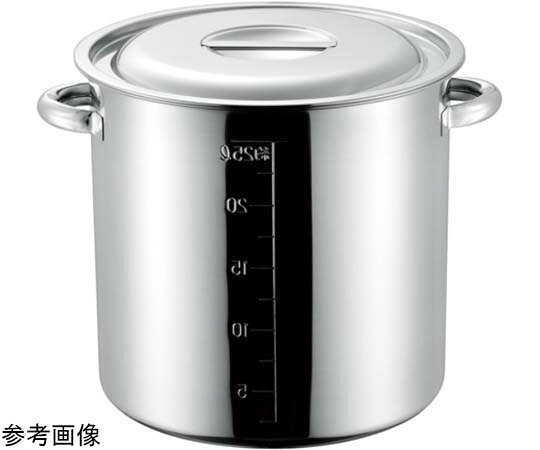 赤川入れもの製造所 18-8 目盛付 寸胴鍋 30糎（二号さん）  1個
