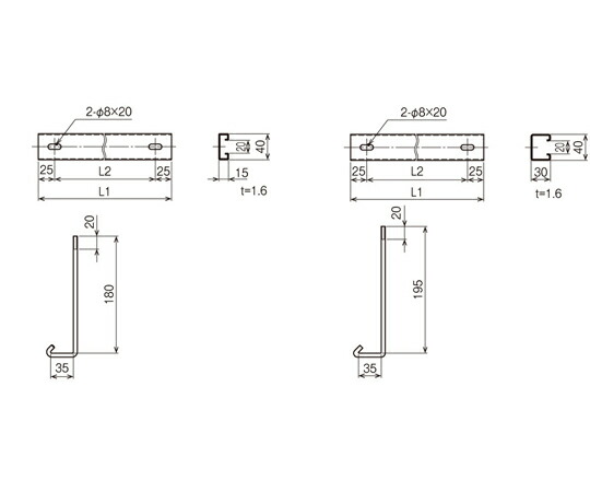 ネグロス電工 カバークランプ SD SD-CVC15R120 1個