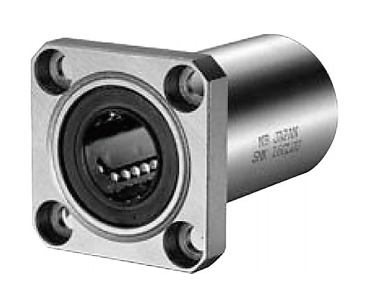 日本ベアリング スライドブッシュ ロング・角フランジ形 SMK-G-L SMK25G-LUU 1個