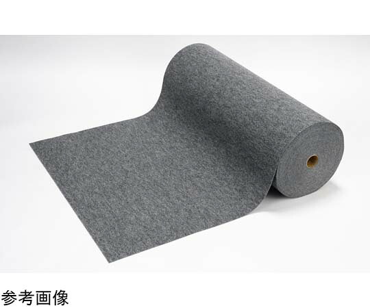 ワタナベ製作 パンチカーペットロールタイプ 幅182cm×30m巻 薄墨色 CPS-705W 1本(30m巻入)
