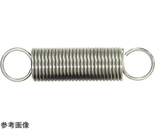 アズワン サンエス標準ばね 引張コイルばね HS（ステンレス鋼線） 1ケース(3ヶ入) HS200-140-2.3 1ケース(3ヶ入)