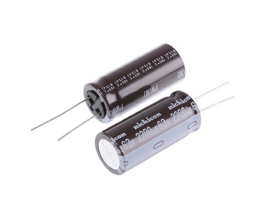 ニチコン コンデンサ 2200μF 63V dc 1箱（50個入） UPW1J222MHD 1箱(50個入)