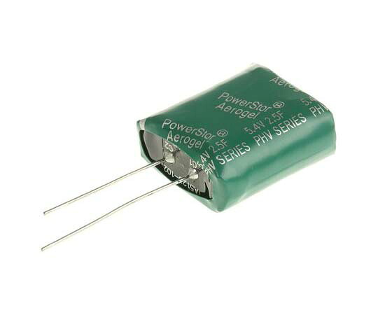 Cooper　Bussmann 電気二重層コンデンサ 5.4V 2.5F リード品 1袋（100個入） PHV-5R4V255-R 1袋(100個入)