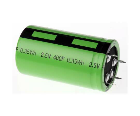 Cooper　Bussmann 電気二重層コンデンサ　2.5V　400F　リード品 XB3560-2R5407-R 1個