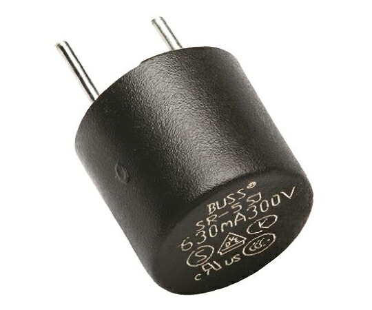 Cooper Bussmann ラジアルリードタイプ ヒューズ 160mA 250V ac 1袋（10個入） SR-5-160MA-BK 1袋(10個入)